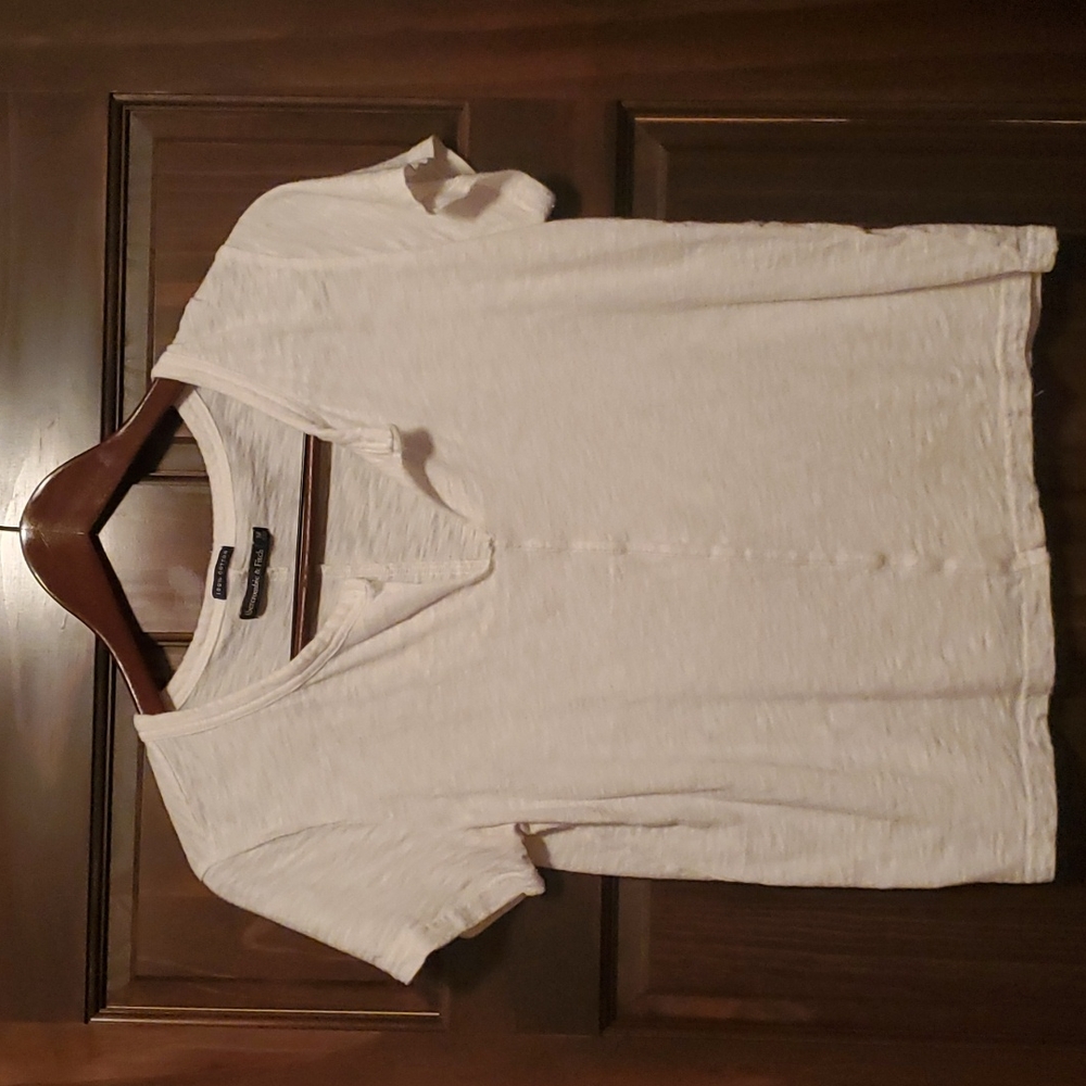 Abercrombie & Fitch, medium, white, semi sheer